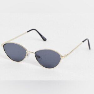 Madein Cat Eye Sunglass with Gold Frame